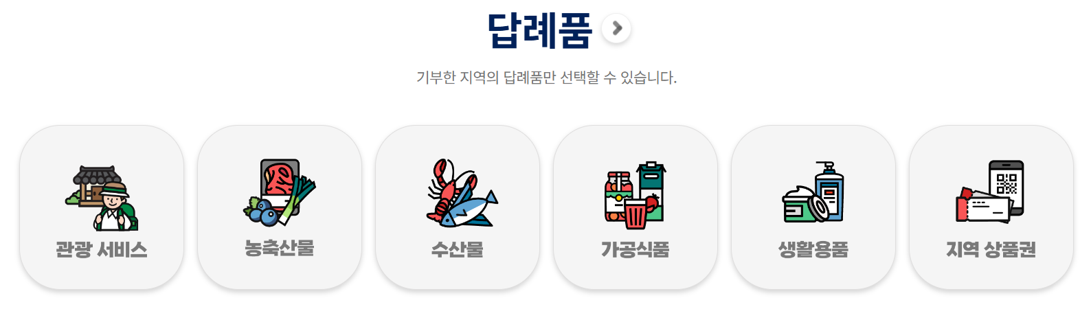 답례품종류 안내