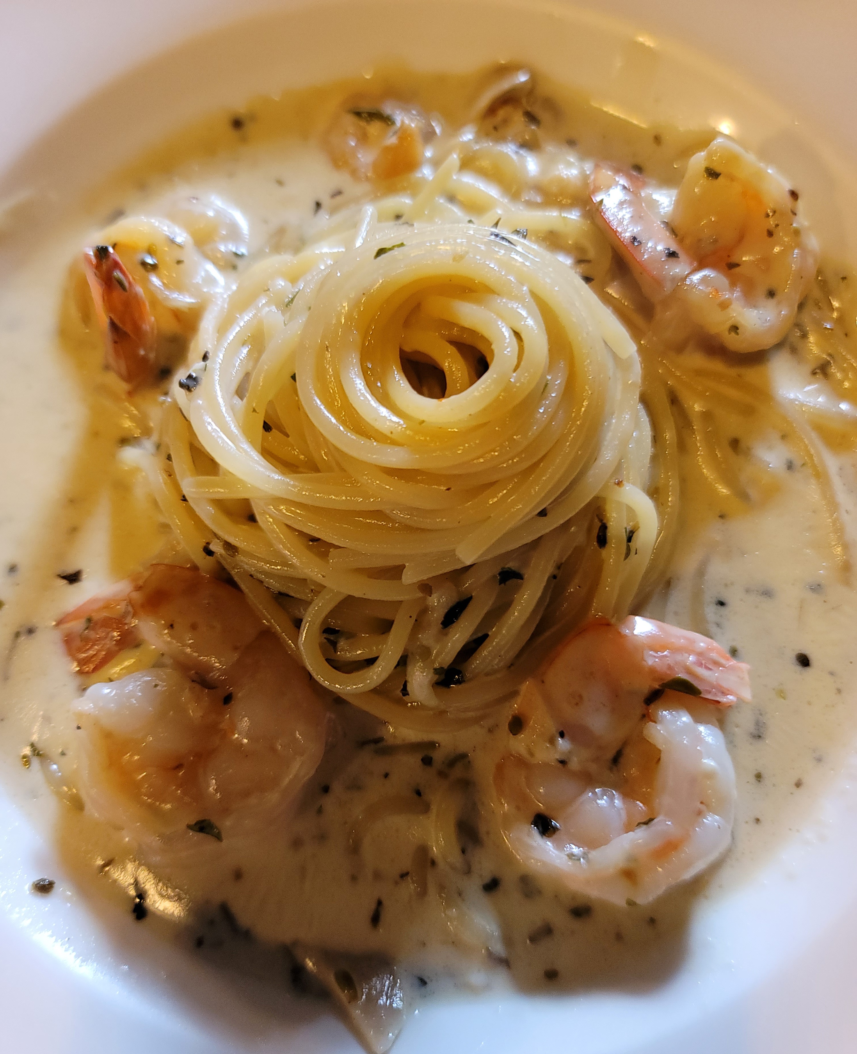 크림소스파스타사진