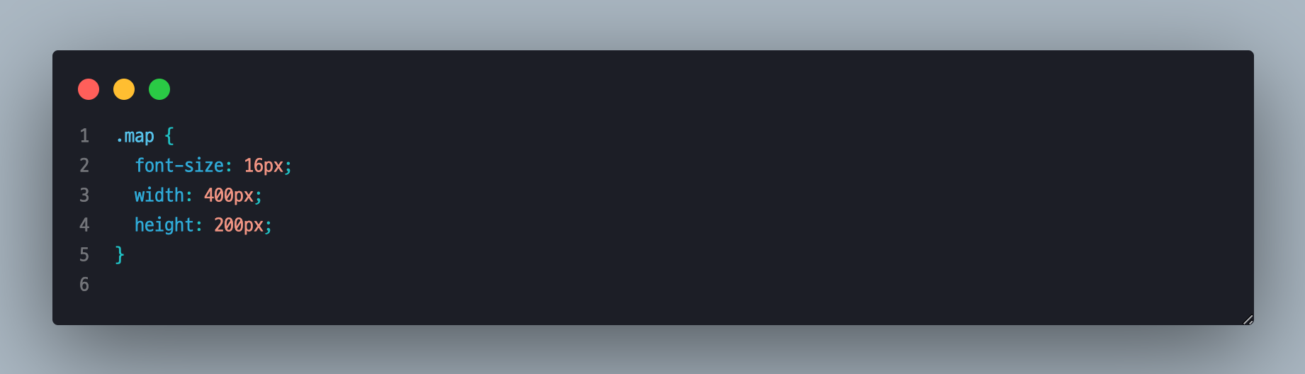 [variable] Map 변수 SCSS 에서 CSS로 컴파일된 형태