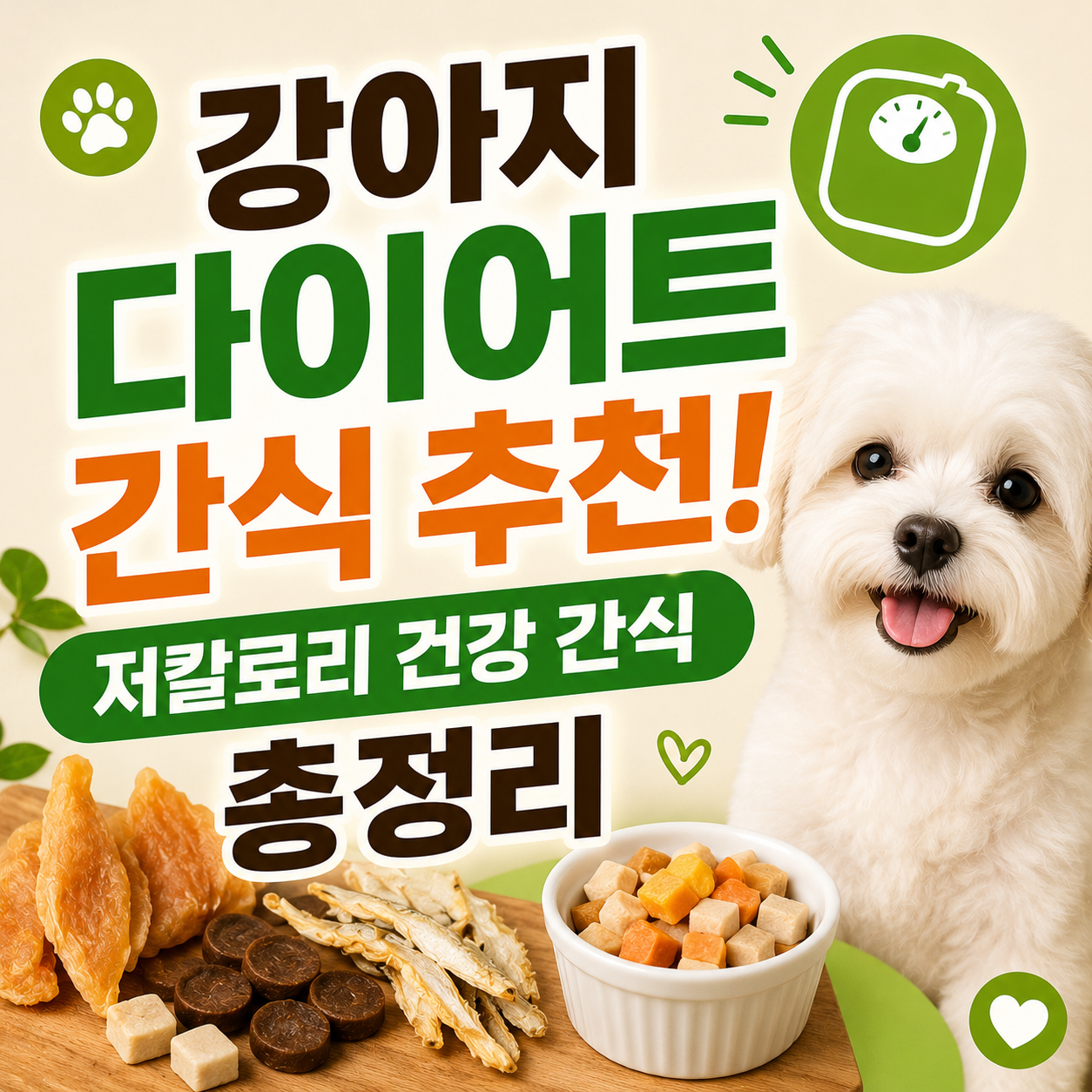 강아지 다이어트 간식