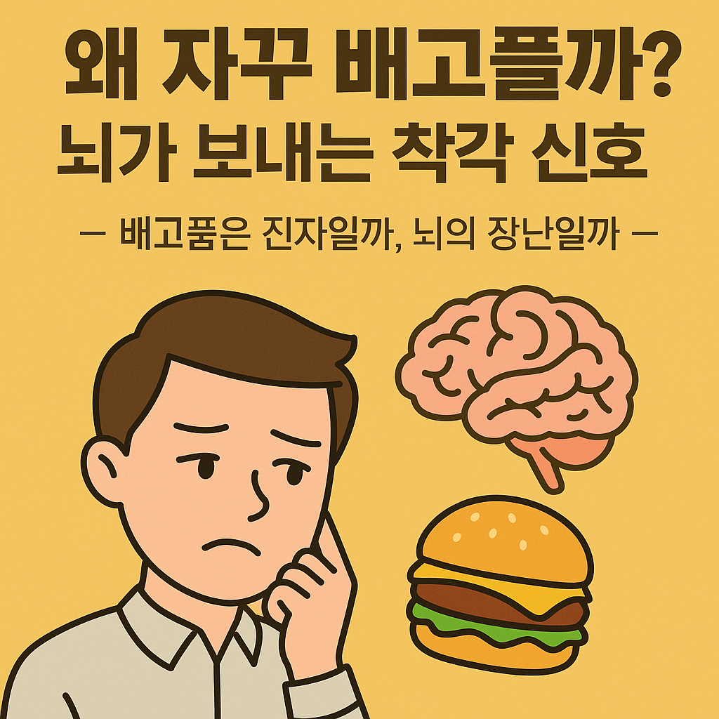 왜 자꾸 배고플까? 뇌가 보내는 착각 신호