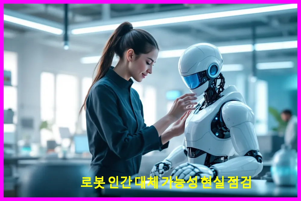로봇 인간 대체 가능성 현실 점검