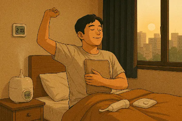 체온과 공간을 바꿔 집중력을 되찾은 직장인 L씨의 사례