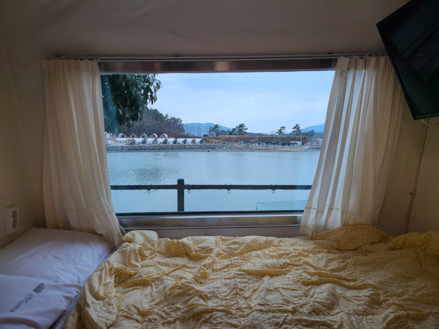 카라반 내부 풍경