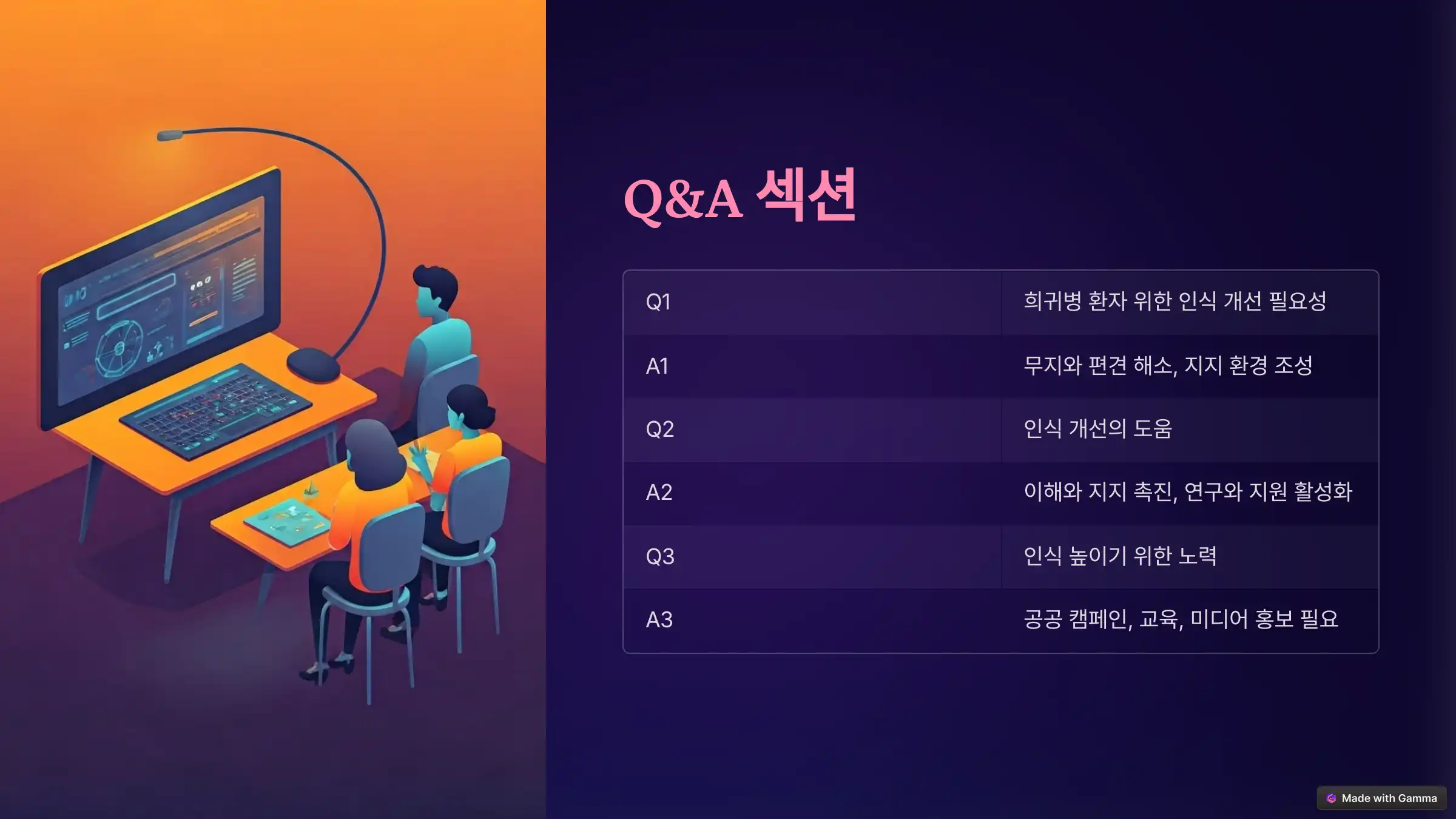희귀병 환자를 위한 사회적 인식 개선 필요성