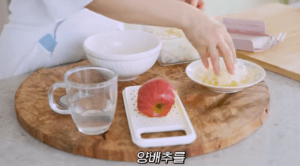 양배추썰기