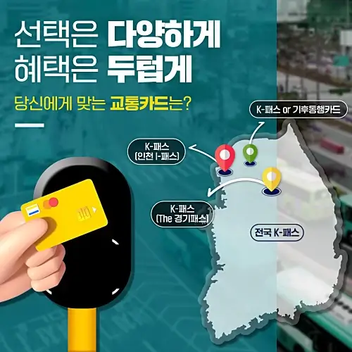 알뜰교통카드와-K패스-차이점