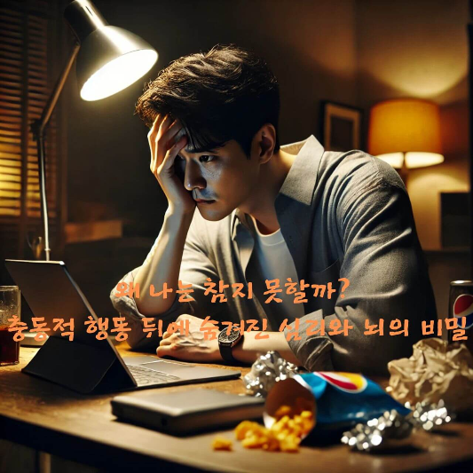 충동조절, 감정조절법, 감정폭발 이유, 뇌의 보상회로, 전전두엽 기능, 후회 반복 심리, 감정루프, 반응지연 전략, 심리적 회복력, 충동적 성격 고치기