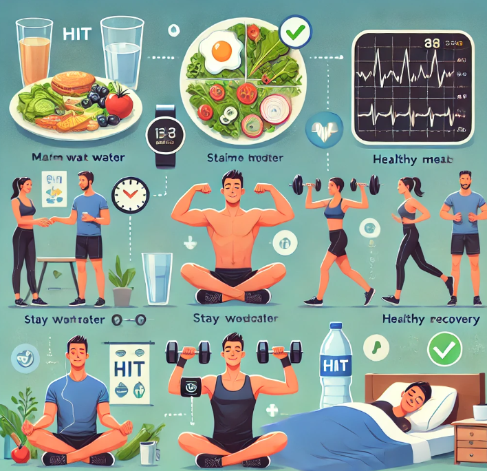 운동 효과를 높이는 사진