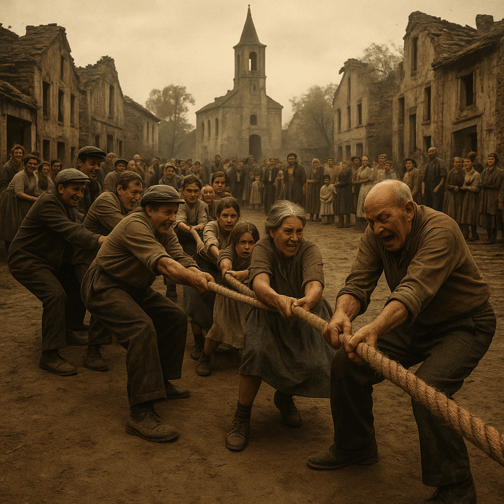 사라진 마을 축제, 기억 속 마지막 줄다리기