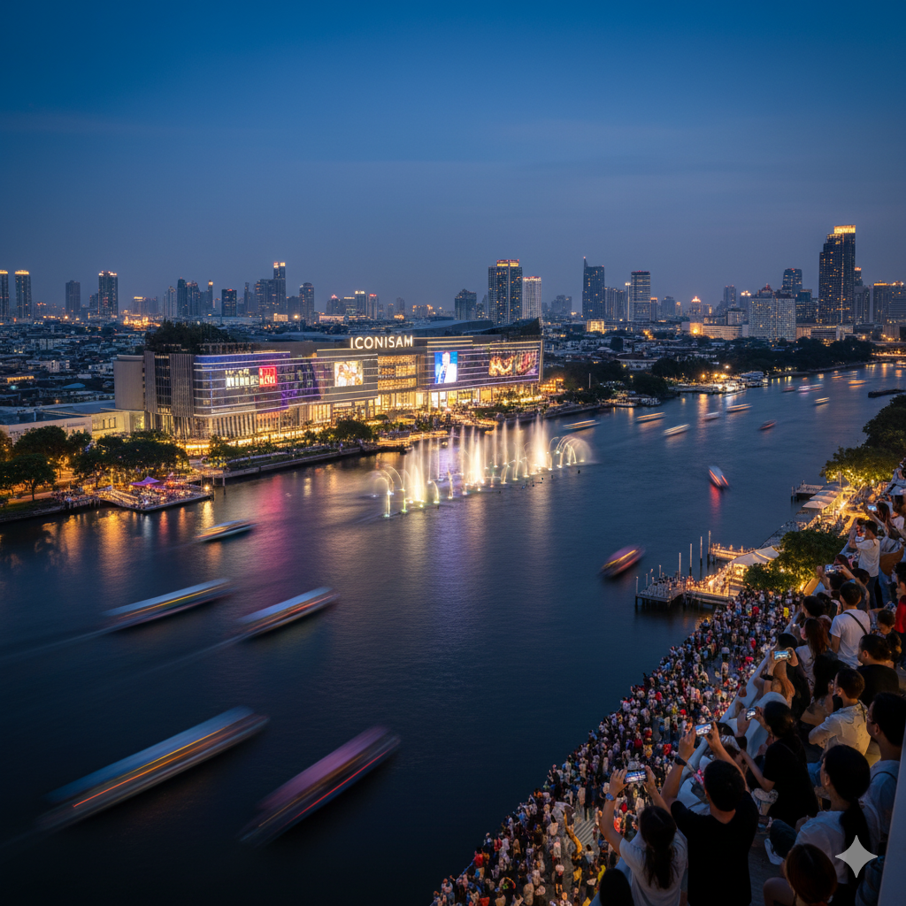 다양한 쇼핑을 할수있는 아이콘시암