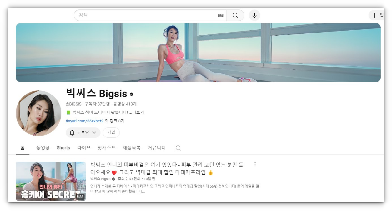 빅시스-유투브