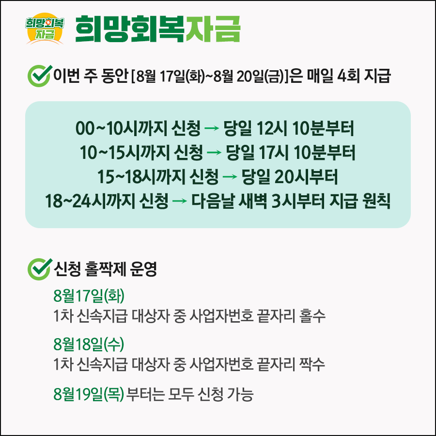 5차 재난지원금