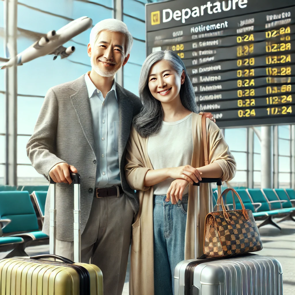 은퇴 이민, 국제 커리어