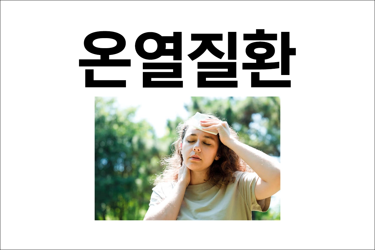 온열질환 원인 증상 예방 (열사병 열탈진 열경련 열실신)