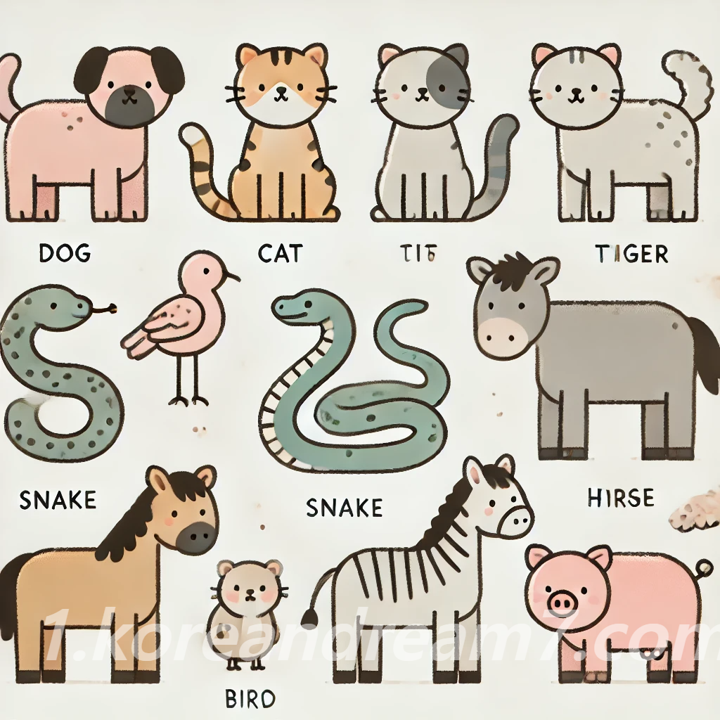 동물 나오는 꿈