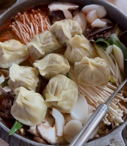 양평-이북식만두-만두전골