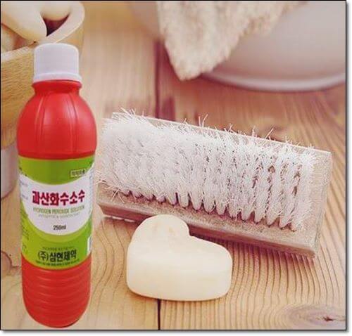 과산화수소 비누 청소용 브러쉬