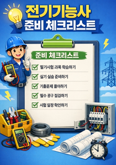 전기기능사 총정리, 시험일정&middot;필기&middot;실기&middot;취업까지 한눈에