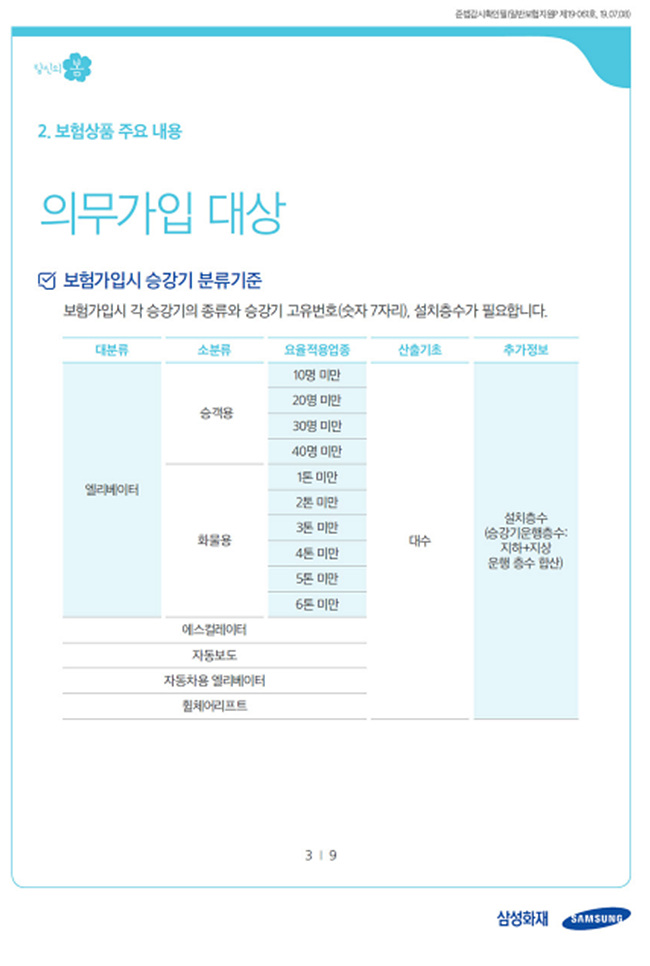 승강기사고배상 책임보험2