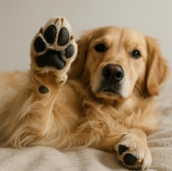 강아지 발바닥 패드 이미지