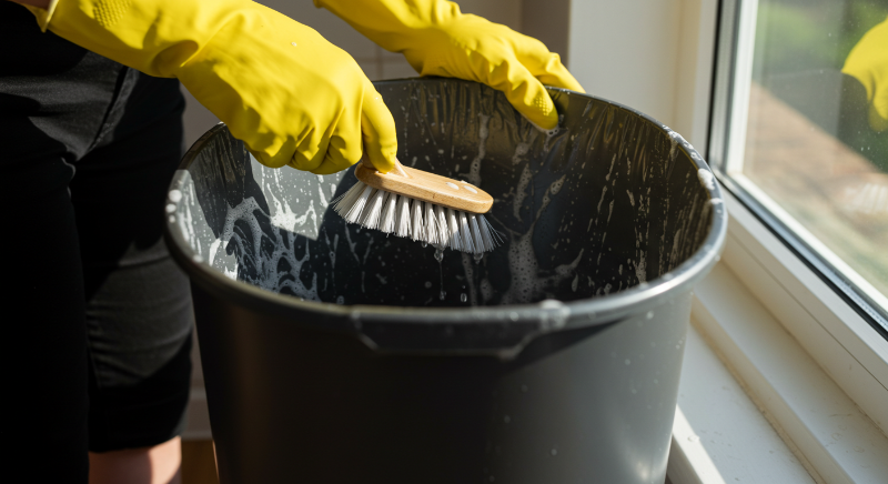 자주 비우고 깨끗하게 세척