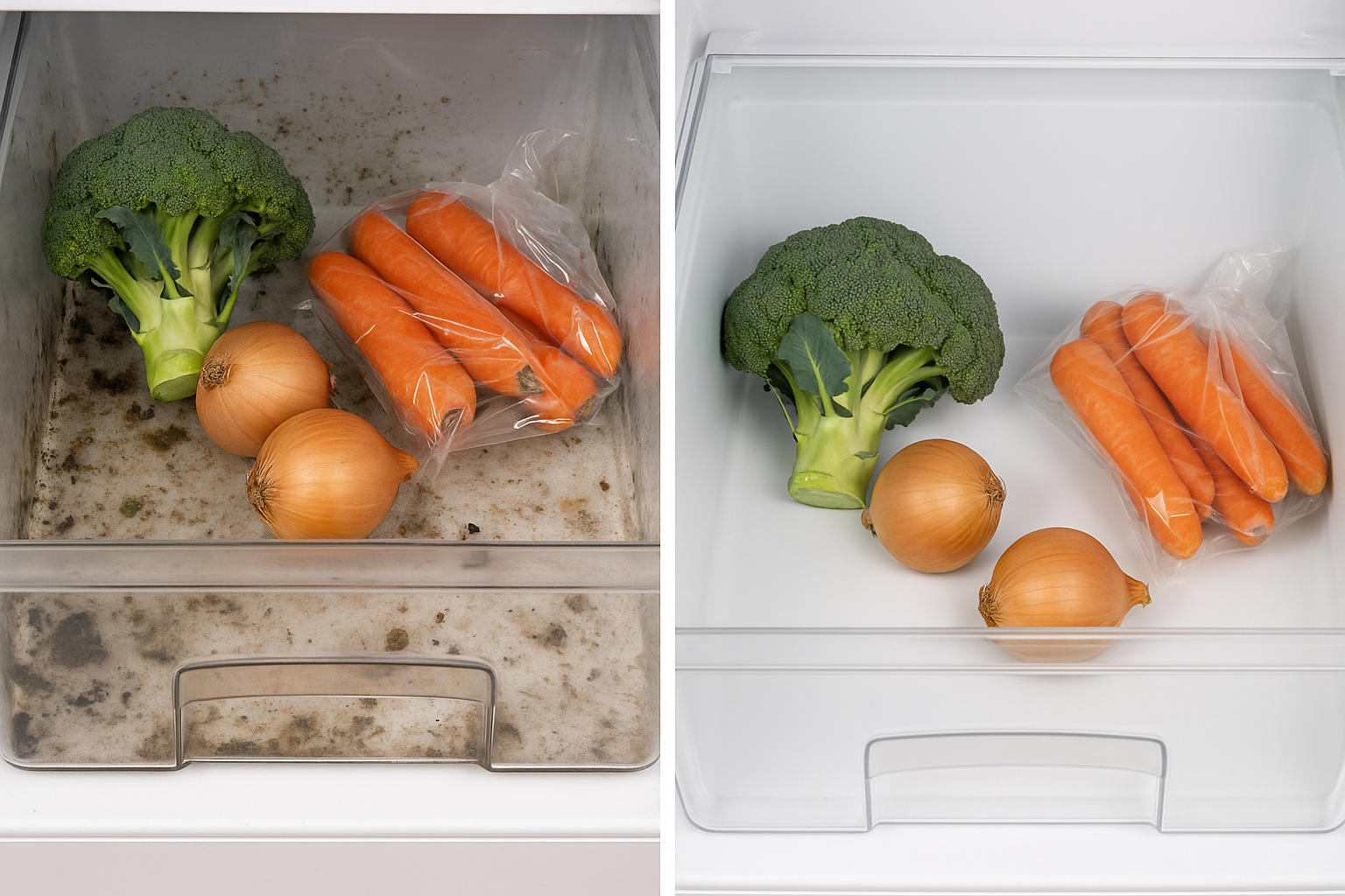 [찌든 때 없이 산다 29]📦 냉장고 야채칸 곰팡이&amp;이물질, 세제 없이 닦는 법