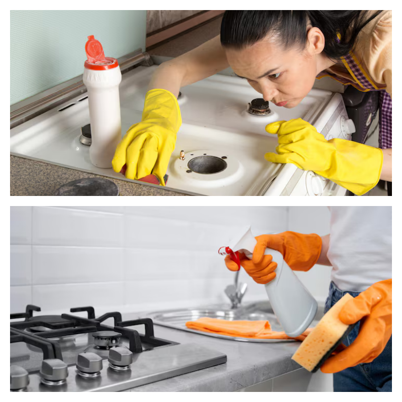 주방 기름때 청소