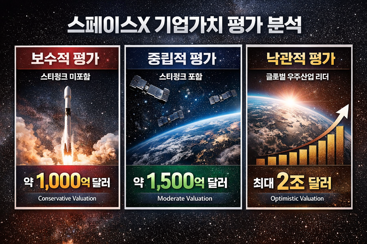 스페이스X IPO주가와 기업가치 2026