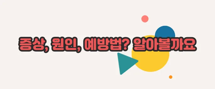 식중독 증상  함께 알아보죠