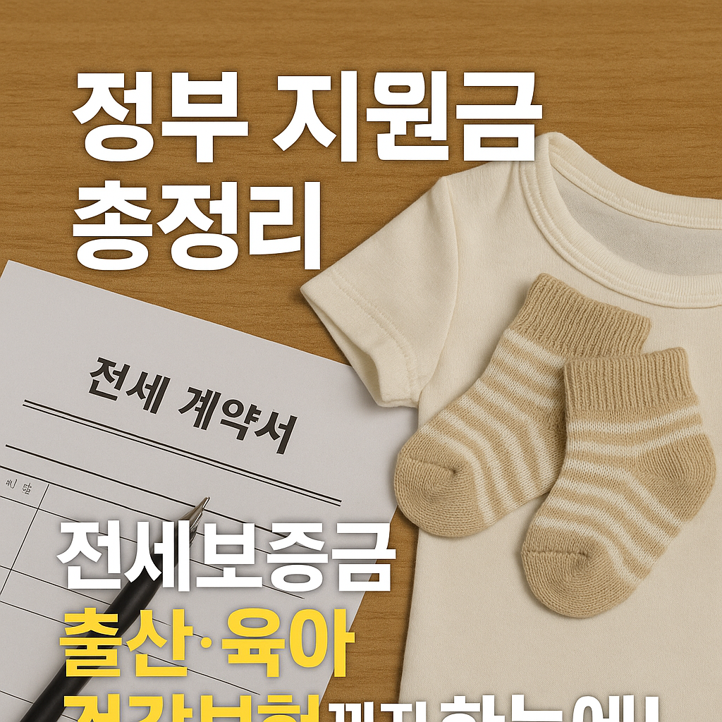 정부 지원금 총정리