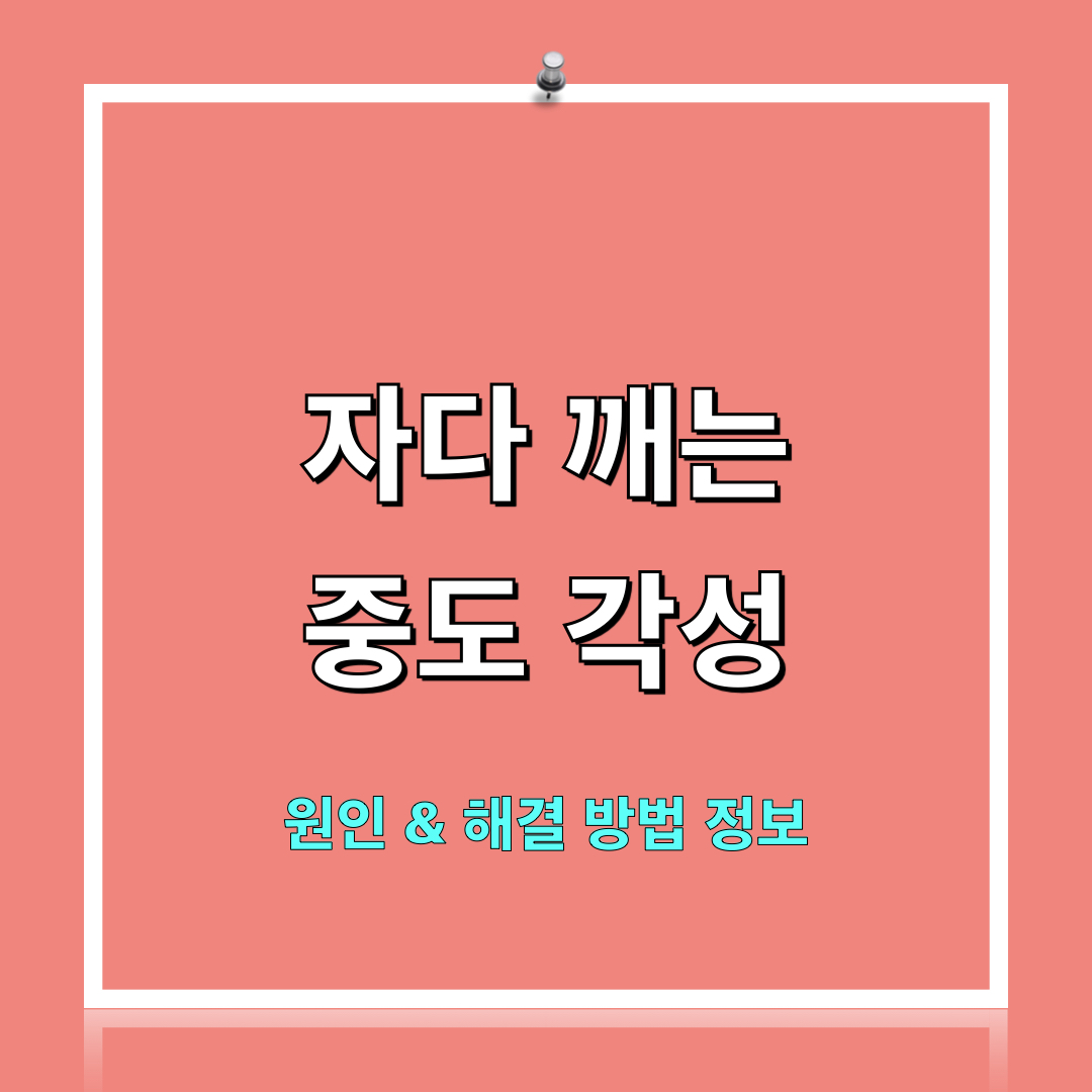 자다꺠는_중도각성