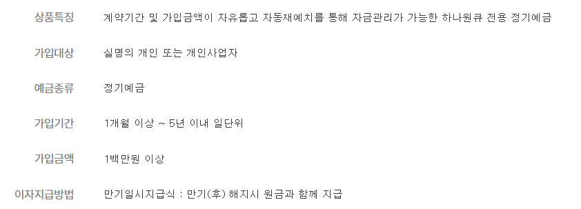 고금리 예금 추천