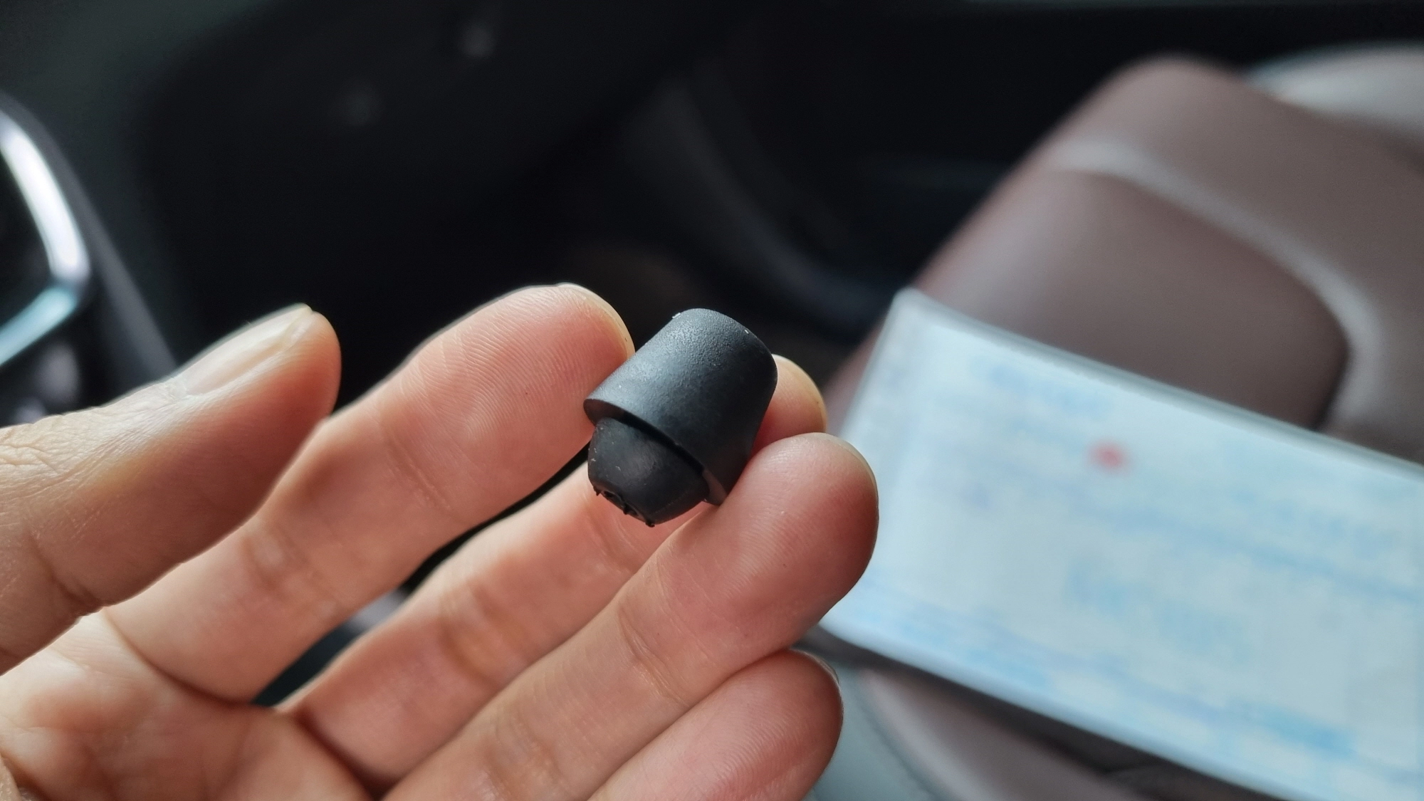 싼타페 도어 고무 꼭지 범퍼 도어 오버슬램