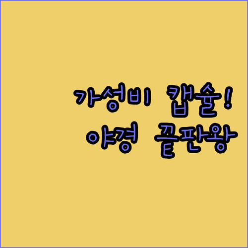 가성비 캡슐부터 환상적인 야경 럭셔리..