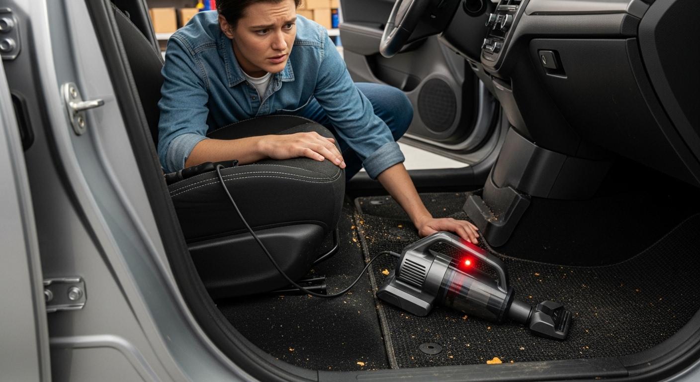 배터리 부족 차량용 청소기 장단점