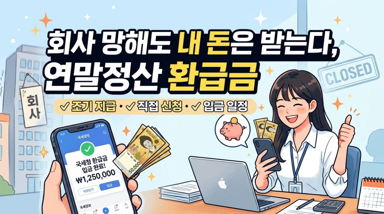 연말정산 환급관련 포스팅 썸네일사진