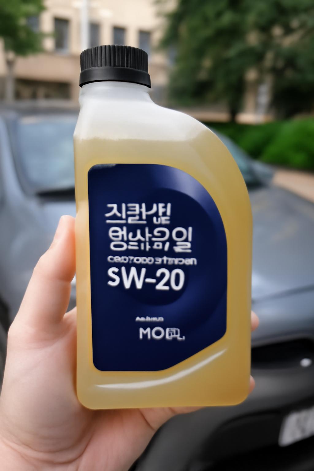 모비스 저마찰 엔진오일 5w20