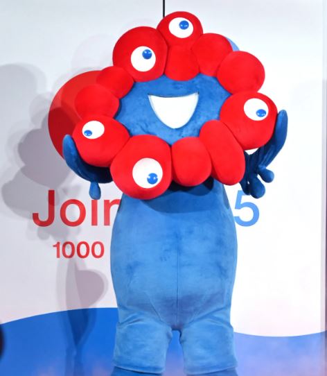 오사카 엑스포 케릭터 인형