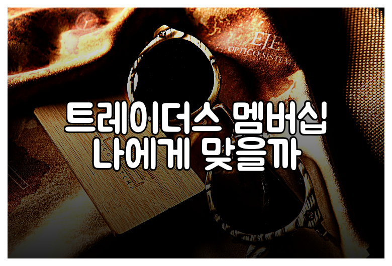 트레이더스 멤버십 나에게 맞을까