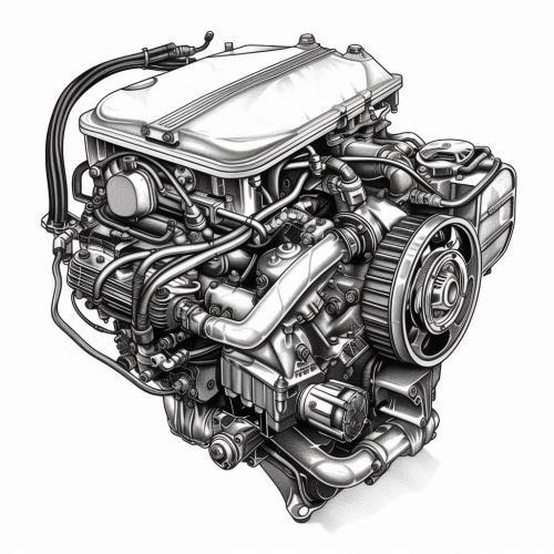 자동차-엔진(참고-AI-이미지)