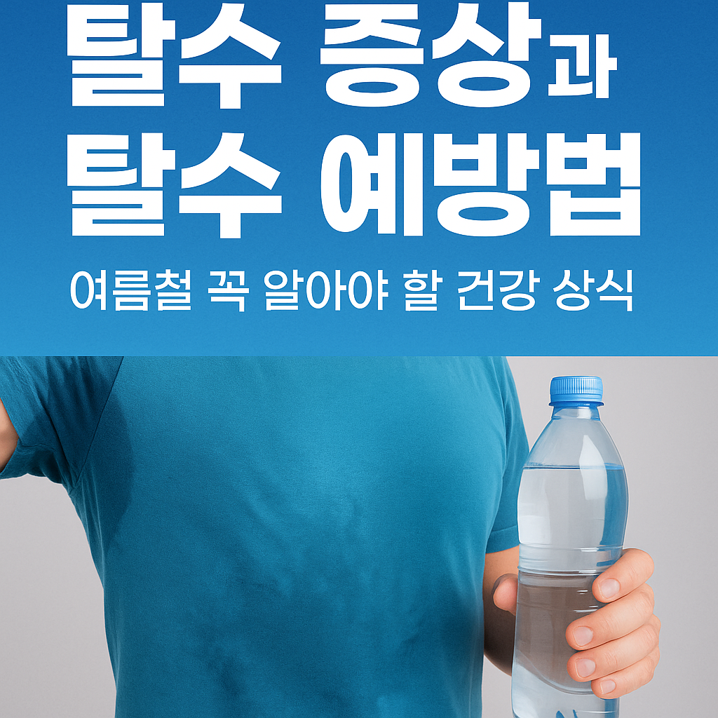 탈수 증상과 탈수 예방법