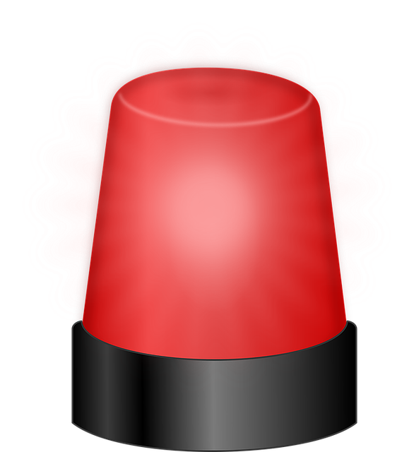 자동차 경고등.