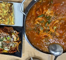 계란말이-김치찌개