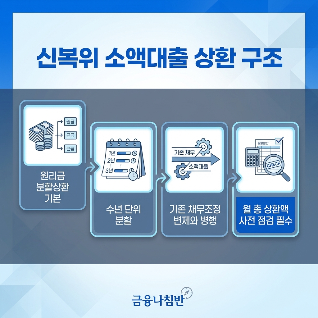 신복위 소액대출 상환 구조