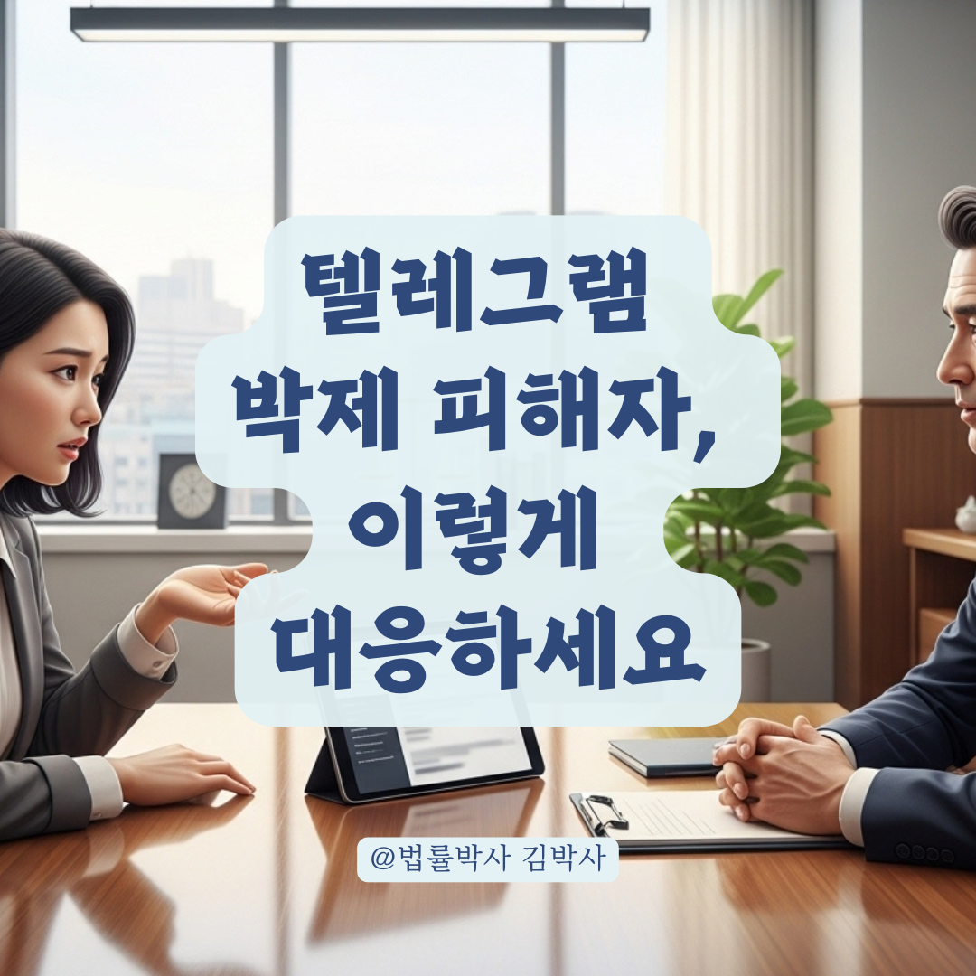 개인정보까지 유포됐다면? 텔레그램 박제 피해자의 법적 대응 가이드.