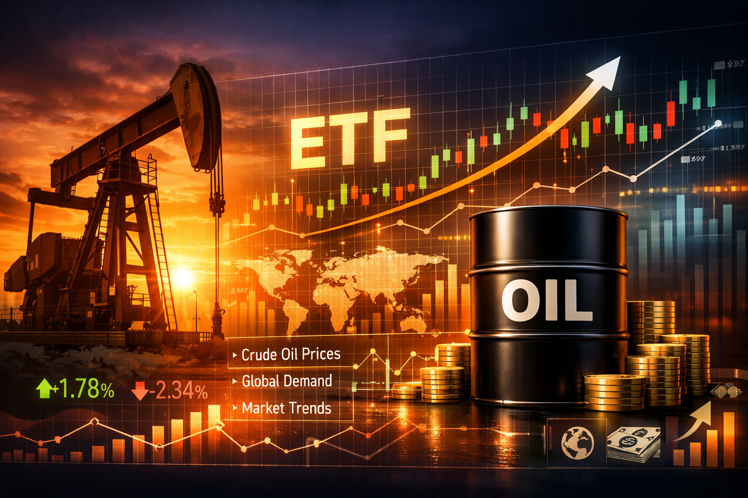 USO ETF 개념과 원유 ETF 투자 설명 이미지