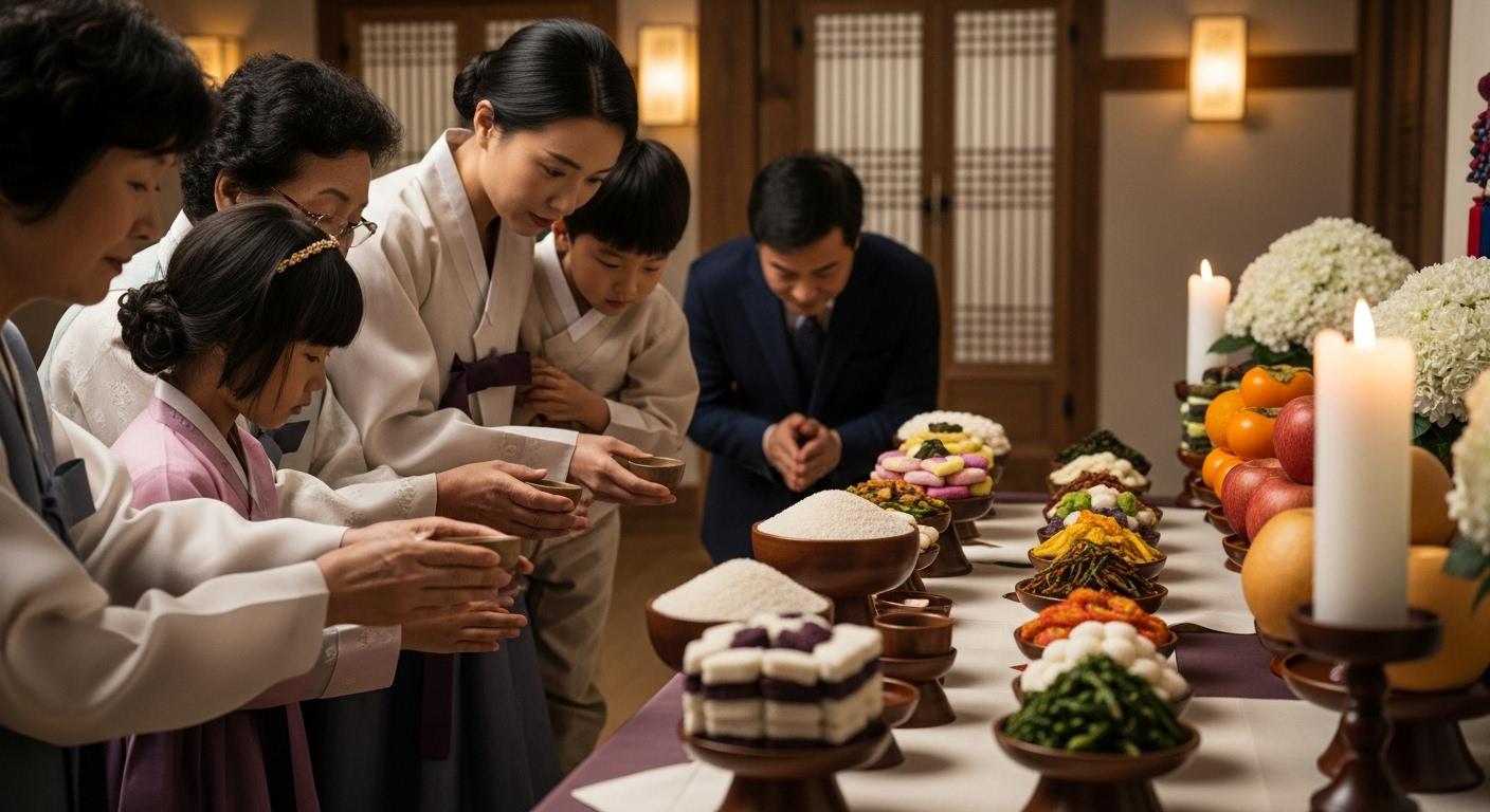 추석 차례 시간