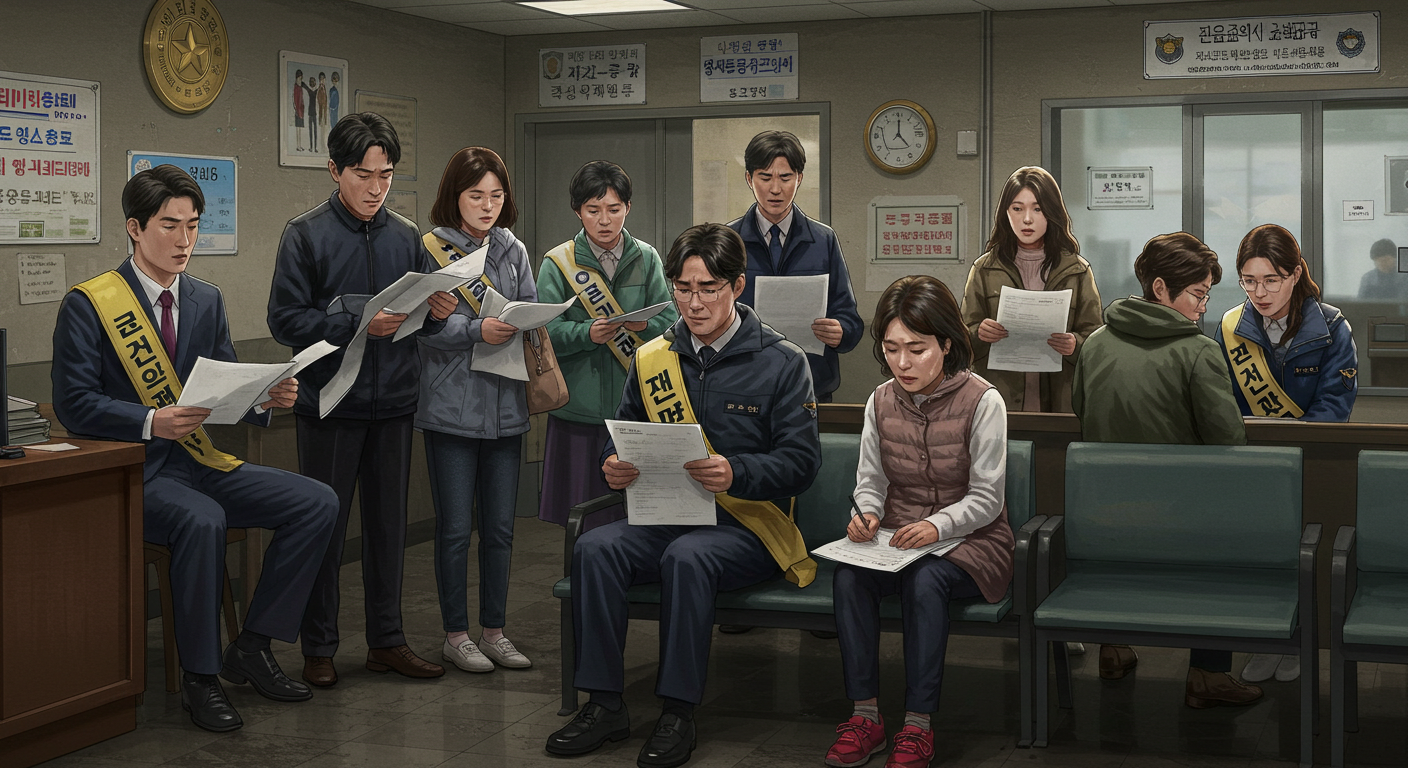 중고거래 사기, 단체 고소, 경찰 제출