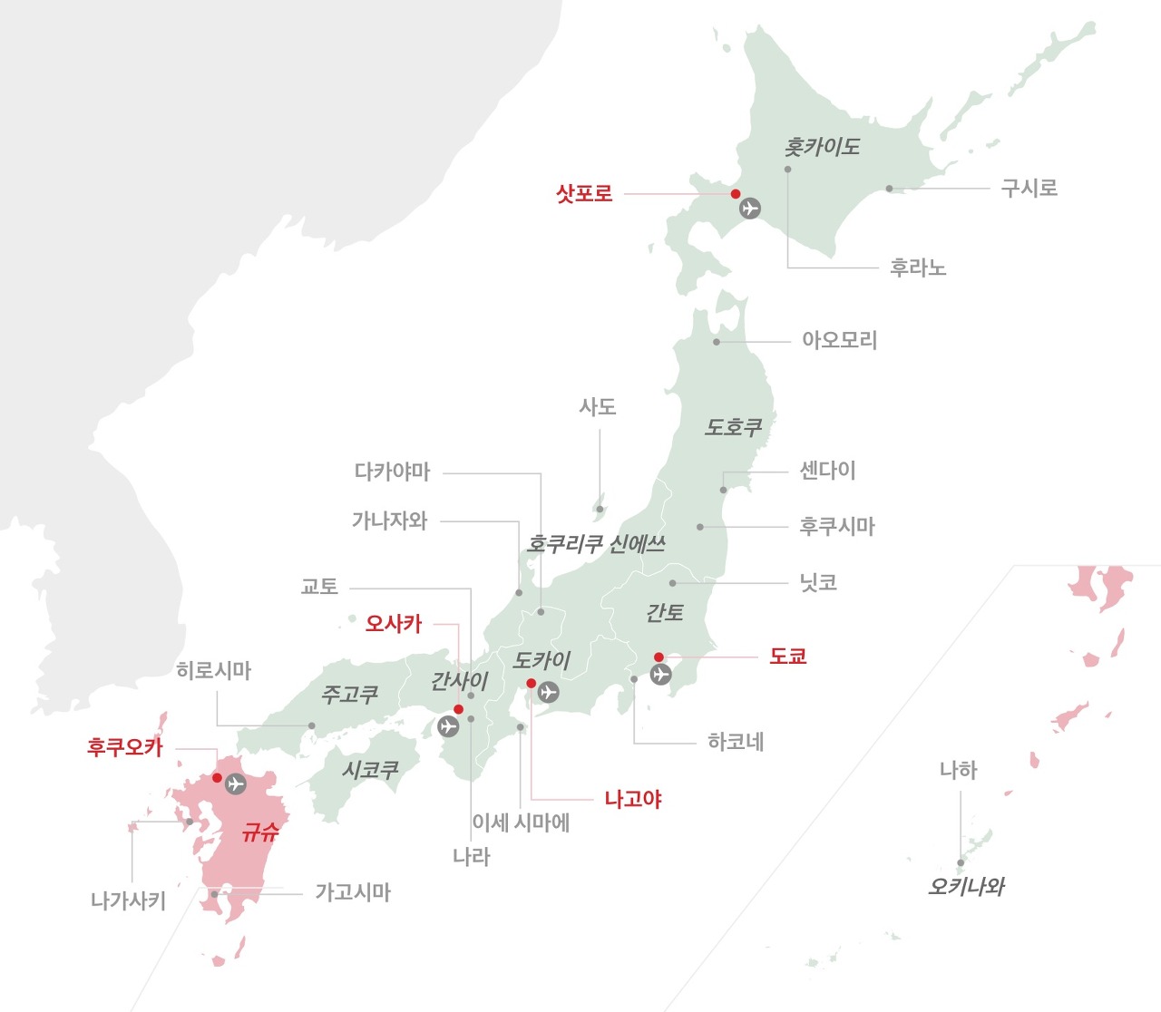 후쿠오카_위치_지도